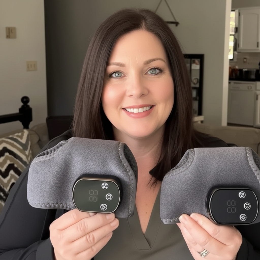 PulseEase FootRelief Pro – Massager & Heat Therapy Brace