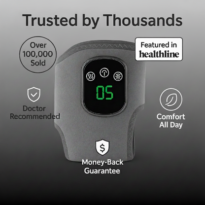 PulseEase FootRelief Pro – Massager & Heat Therapy Brace