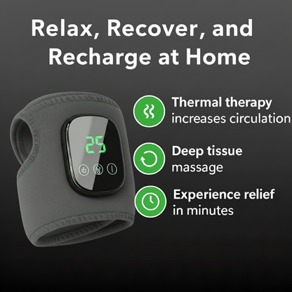 PulseEase FootRelief Pro – Massager & Heat Therapy Brace